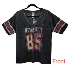 Arizona State Sun Devils Perforated / Mesh Jersey Bedazzeled Diamond Women's 2XL